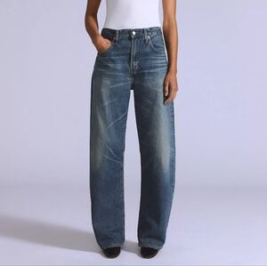 NWT Levi's Japanese Drop Barrel Jeans - Gallery Medium Wash 24 x 31